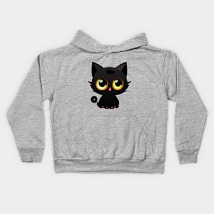 cute cat t shirt Kids Hoodie